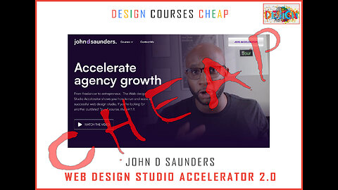 John D Saunders – Web Design Studio Accelerator 2.0