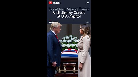 Donald and Melania Trump visit Jimmy Carter’s casket at U.S. Capitol