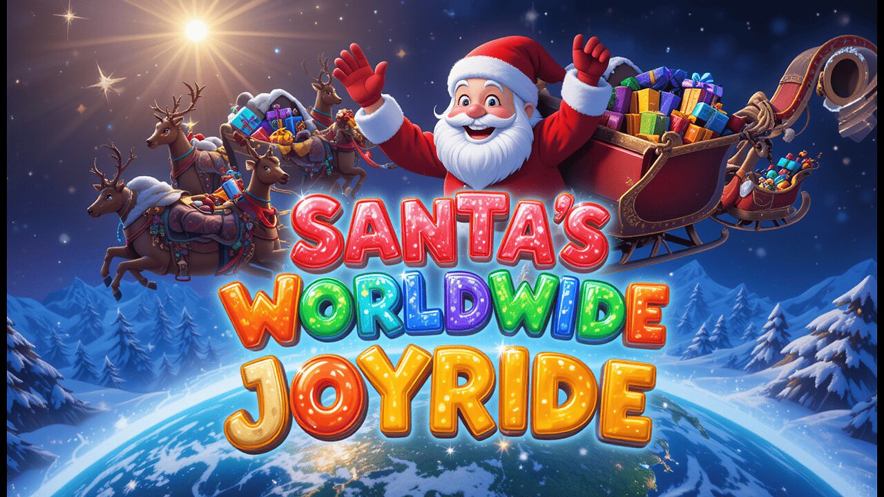 Santa's Worldwide Joyride: Spreading Magic Across the Globe!