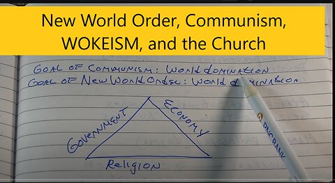 New World Order, Communism, WOKEism, and the Church? @sermonillustrations8433 ​