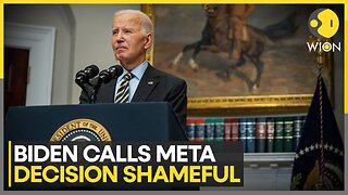 Biden calls Meta’s ending of fact-checking programme ‘shameful’ | World News | WION