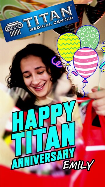 Happy #Titan Anniversary to #Titan Staff Member Emily!