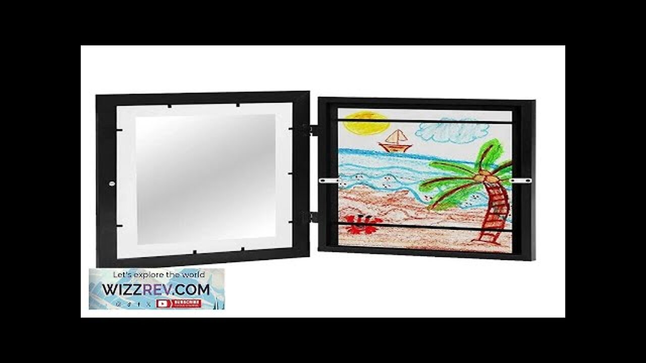 2pcs Children's Art Frames A4 Front Hole Art Frame for Kids 2 Review