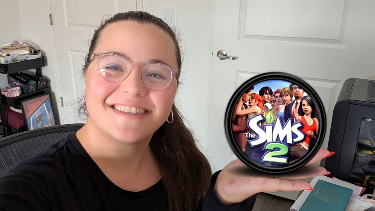 playing the chaotic Sims 2!