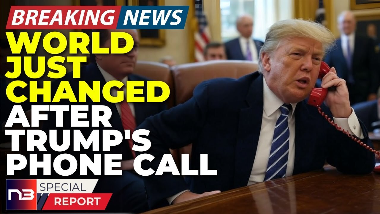 Breaking: Nobody Could Believe What Happened After Trump Made This One Phone Call Today