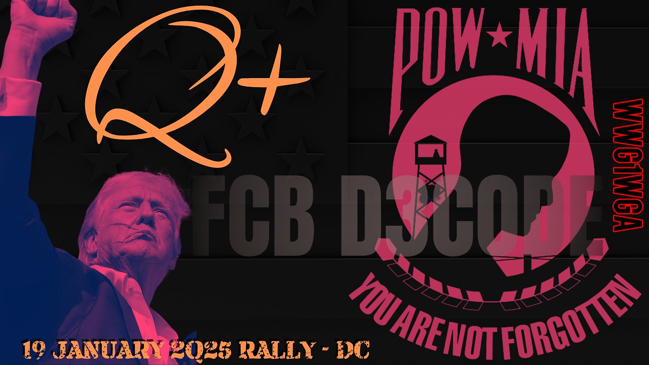 FINAL TRUMP RALLY [19 JAN 2025] DC WITH FCB D3CODE