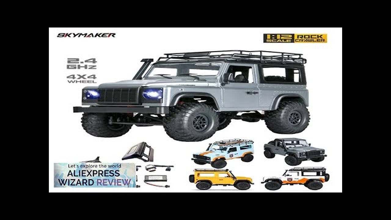 1:12 Scale MN Model RTR Version WPL RC Car 2.4G 4WD MN99S Review