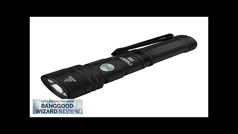 CYANSKY P12R Powerful LED Magnetic Tail Flashlight 1300 Lumen 240M Tactical Flashlights Review