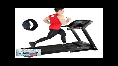 Folding Treadmill with Auto Incline 15% Ultra Large Running Area Heart Rate Review