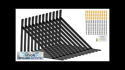 VEVOR Shelf Bracket 18 x 12 in 12 Pcs Heavy Duty Floating Review