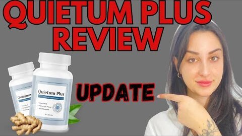 🛑QUIETUM PLUS INGREDIENTS🛑 (UPDATE) Quietum Plus Review- Quietum Plus Reviews