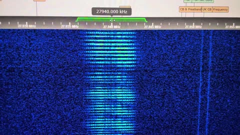 27.885 Paging + Voice Message W Tone Burst + AM CB Comms [G8JNJ SDR] 29 Oct []