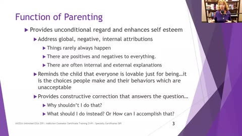 Positive Parenting and RE Parenting