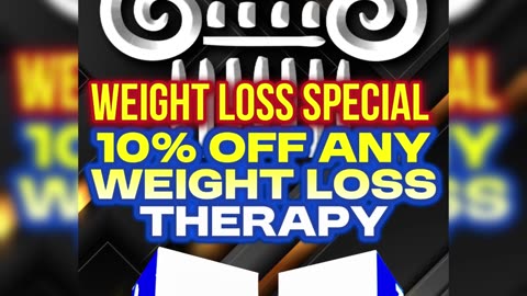 10% OFF ALL #TitanMedical Center Weight Loss Therapies Special!