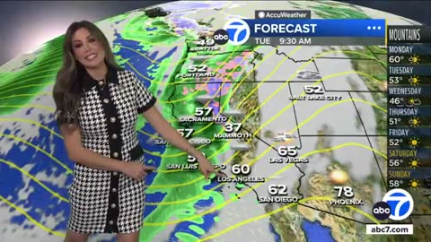 Christmas Eve forecast: Possible showers for SoCal