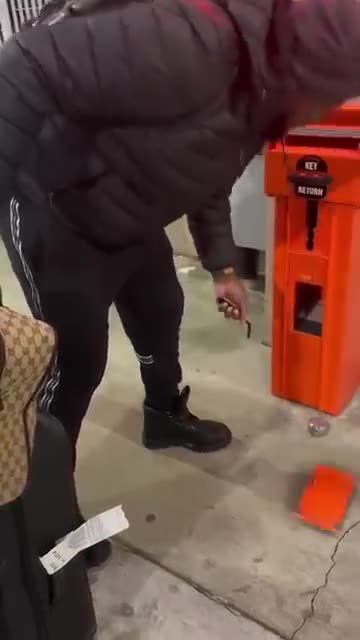 I just wanted to return the keys