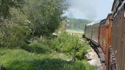 Sapper Steam Engine Pulls Us Out Of Wittersham Road UK 2023