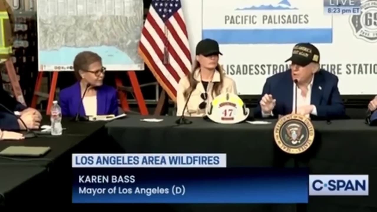 💥BOOM💥President Trump Calls Out Mayor Karen Bass on Live TV Over Disgraceful Delays in Wildfire Recovery