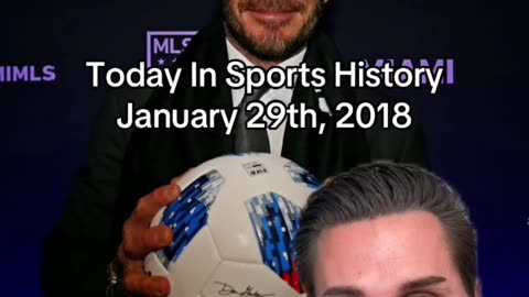 1/29/2018 IN SPORTS HISTORY