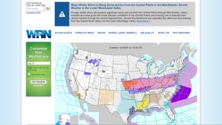 Blizzard Warnings In Three States - Winter Storm Blair Moves East - Ljósufjöll Volcano Uptick