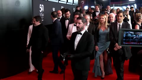 Stars walk France's Cesar awards red carpet ahead of Oscars