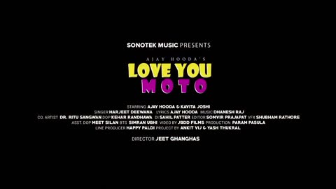 Love you moto full officeil song