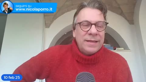 🔴 "Zuppa di Porro" la rassegna stampa di Nicola Porro del 10.02.2025