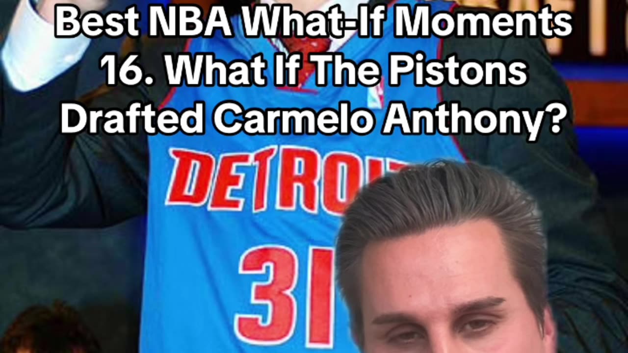 WHAT-IF DETROIT SELECTED CARMELO ANTHONY?
