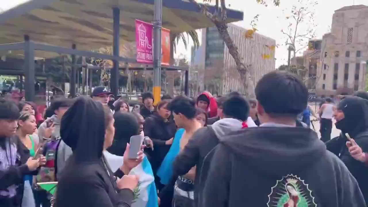 Chaos in LA: Protester Stabbed as Anti-ICE Demonstrations Spiral Out of Control