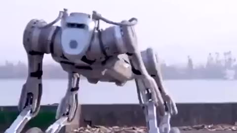 A new amazing robotic dog.! 😮