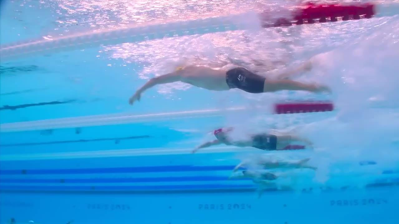 Top 10 Incredible Final Swim-Sprints at #Paris2024 😮💨🏊♀️| Top Moments