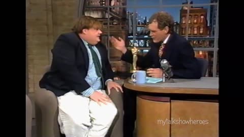 Chris Farley on Letterman