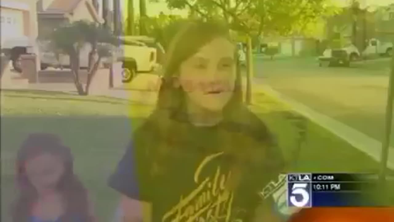 White kids create lemonade stand.. black man attacks them and steals their money