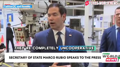 Secretary of State Rubio addresses USAIDS