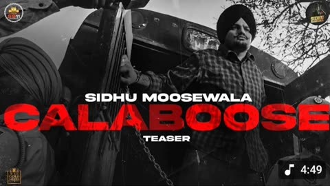 Calaboose (Official Video) Sidhu Moose Wala | Snappy | Moosetape