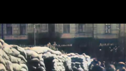 Kiev Ukraine Before WWII Colourized Footage #WW2