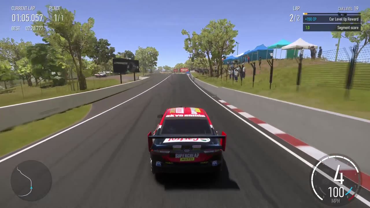 Driving At Mount Panorama: Forza