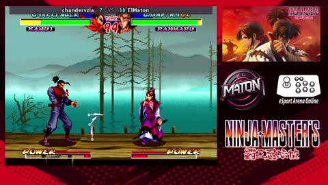 Ninja Master's Scrolls of the Supreme Ninja Arts • "ChanderVZLA" VS "ElMaton" 2025/01/12 #onlineplay