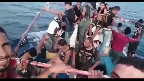 More invaders floating over to slaughter white people and receive everything for free