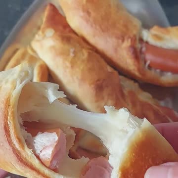 Quick & Easy Stuffed Croissant: Sausage & Cheese Recipe | Perfect Snack or Dinner! A must try Recipe