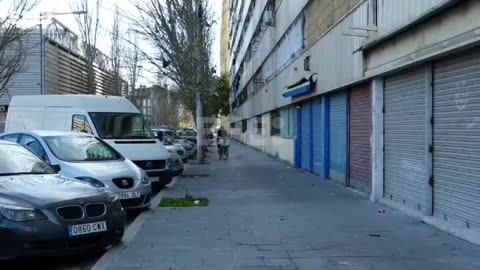 Tiroteo en la barriada de La Mina de Sant Adrià de Besòs (Barcelona)