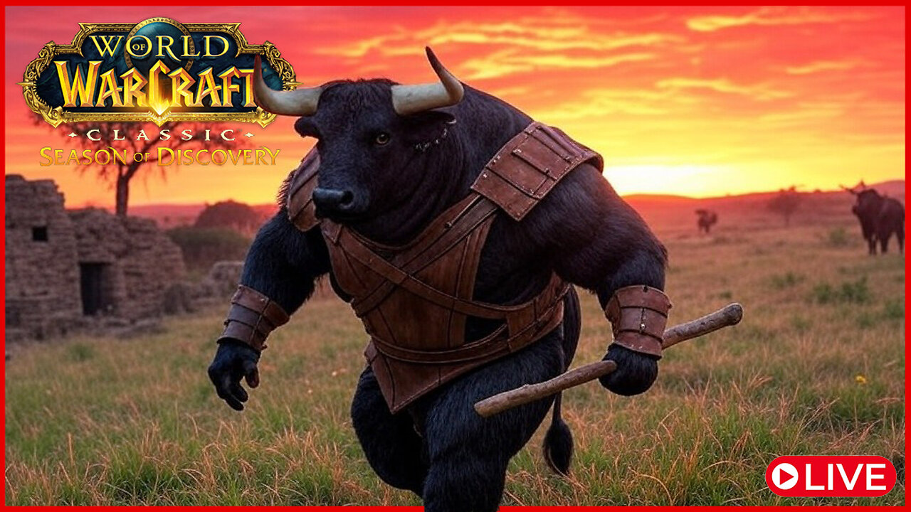 World of Warcraft: Classic SoD | Fresh Tauren Druid | RestedXP