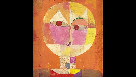 Artist Paul Klee (1879 - 1940) German Surrealist Expressionist Abstract Painter