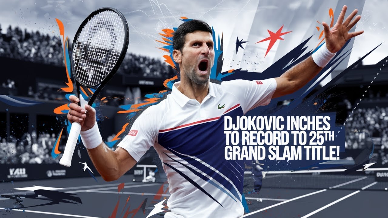 DJOKOVIC Inches Closer to RECORD 25th Grand Slam Title!