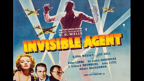 Peter Lorre INVISIBLE AGENT 1942 Invisible Man's Grandson Uses the Formula FULL MOVIE in HD