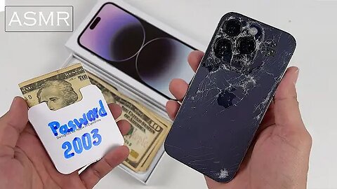 How to Restore or Replace a Cracked iPhone 14 Pro Back Glass 🔧📱