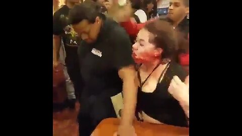 Bloody Fight in Restorant
