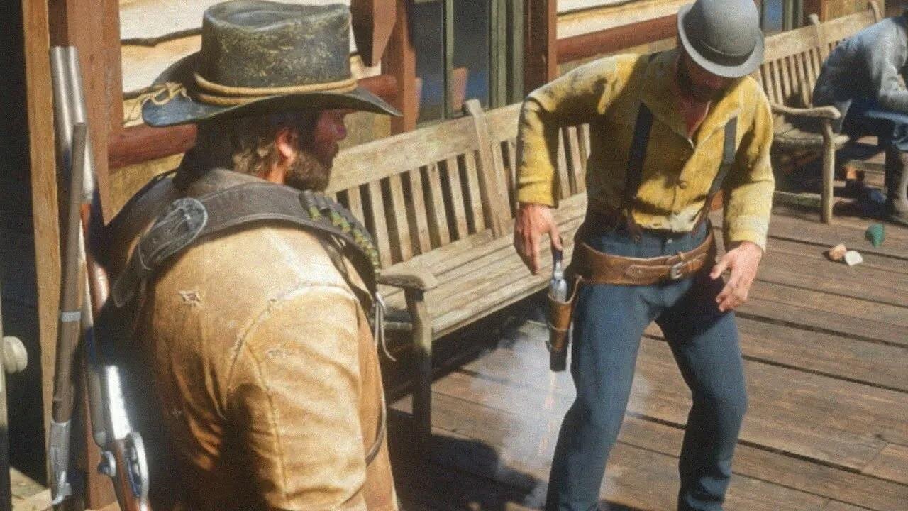 Arthur witnesses a negligent discharge