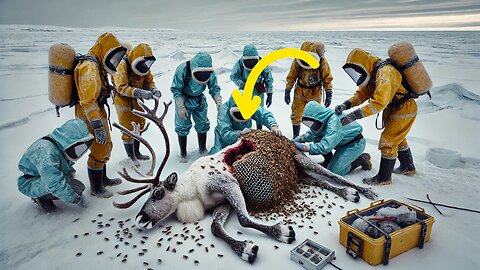 Unbelievable Survival Reindeer Infested with Barnacles & Bee Womb