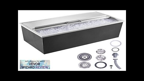 VEVOR Drop in Ice Chest 36"L x 18"W x 14"H Stainless Steel Review